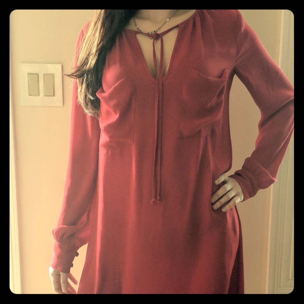 BCBG red dress